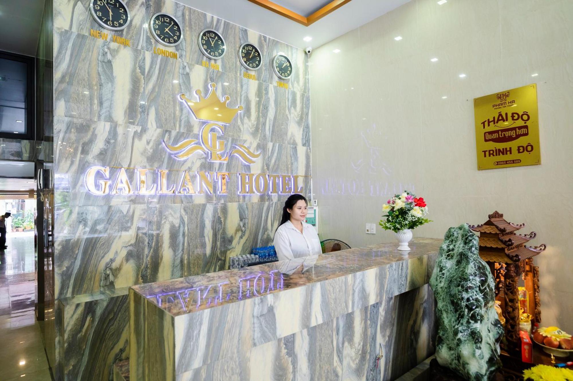 Gallant Hotel - 154 Ngo Gia Tu Hai Phong Exterior photo