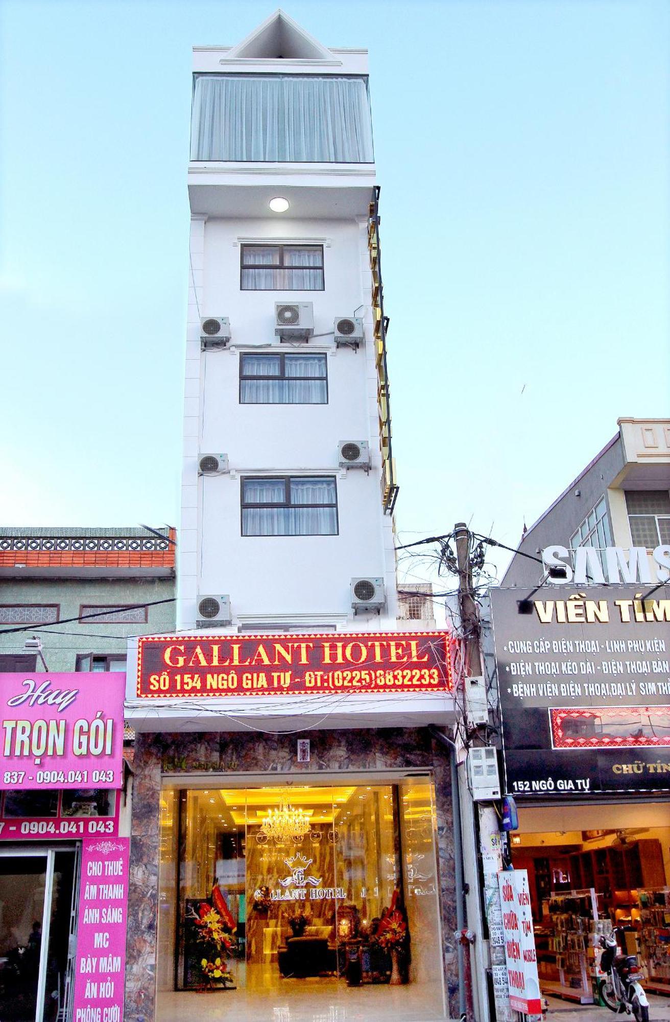 Gallant Hotel - 154 Ngo Gia Tu Hai Phong Exterior photo